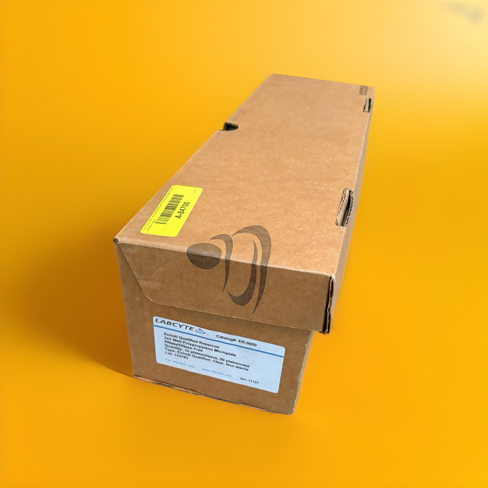 (50) LABCYTE Echo Qualified 2×3 Well Clear PP Microplates Amine Coating ER-0050