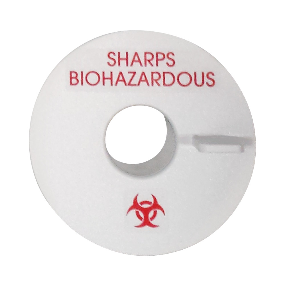 Sharps Holder Biohazard Lid