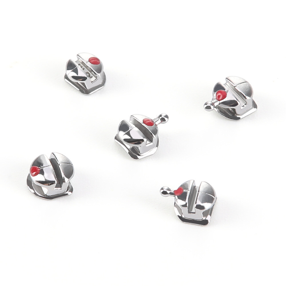 AZDENT Dental Orthodontic Q-type Bracket Spherical Braces ROTH/MBT 0.022 HK 345