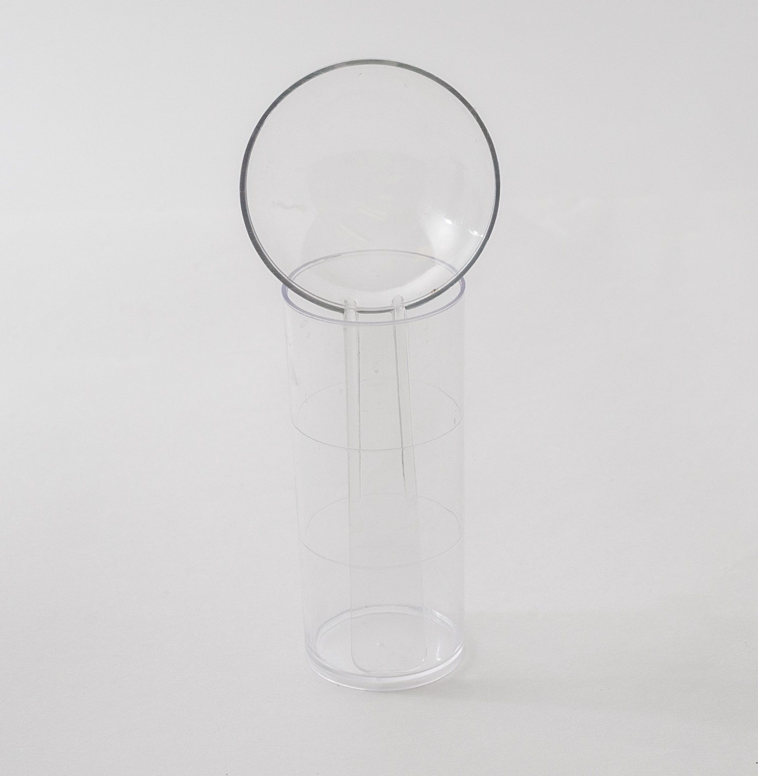 NEW ALGINATE IMPRESSION MATERIAL MEASURING SCOOP + CYLINDER TUBE KIT CLEAR
