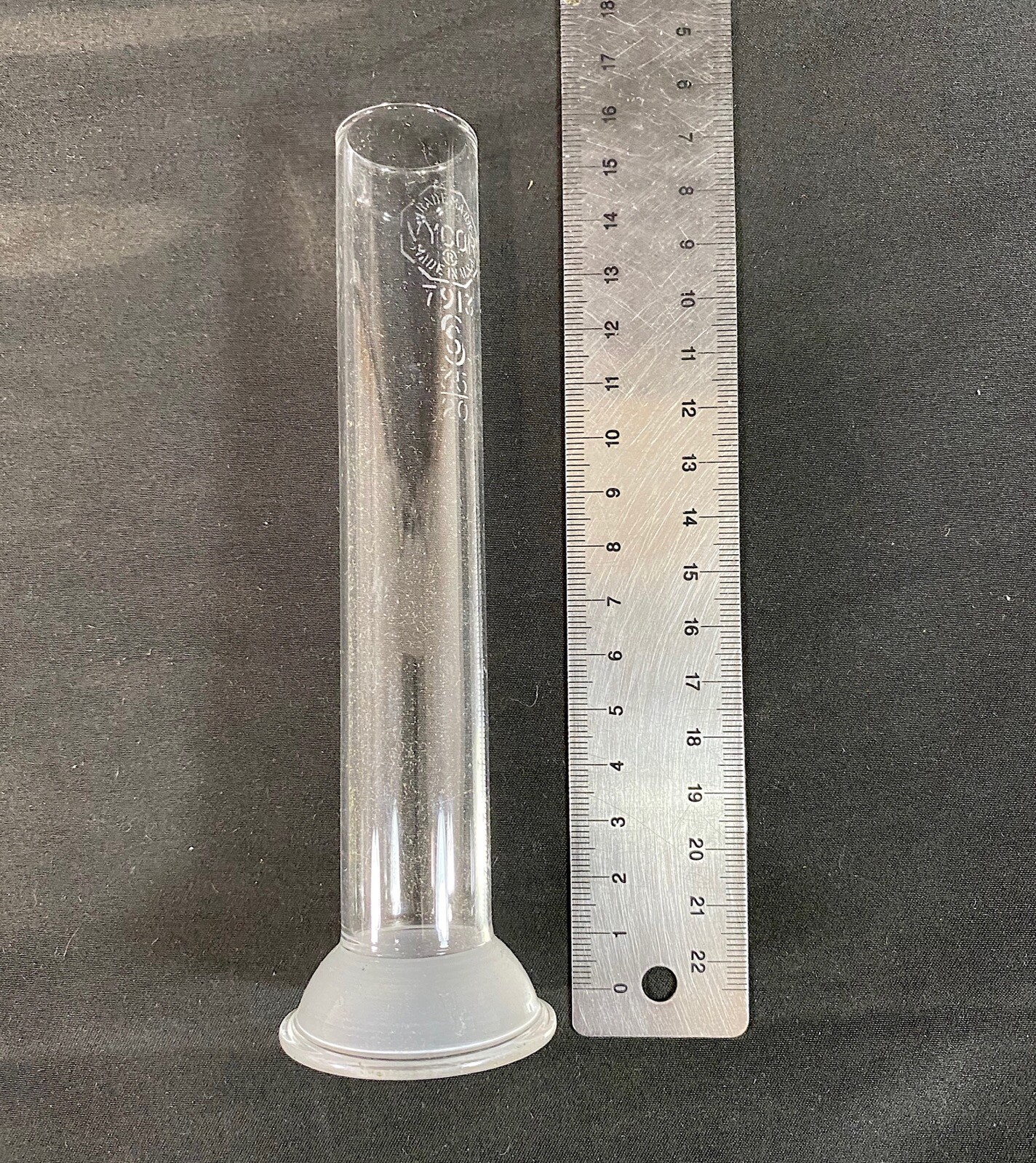 VYCOR 35/20 Ground Joint Corning Laboratory Glassware #16764 Socket Only