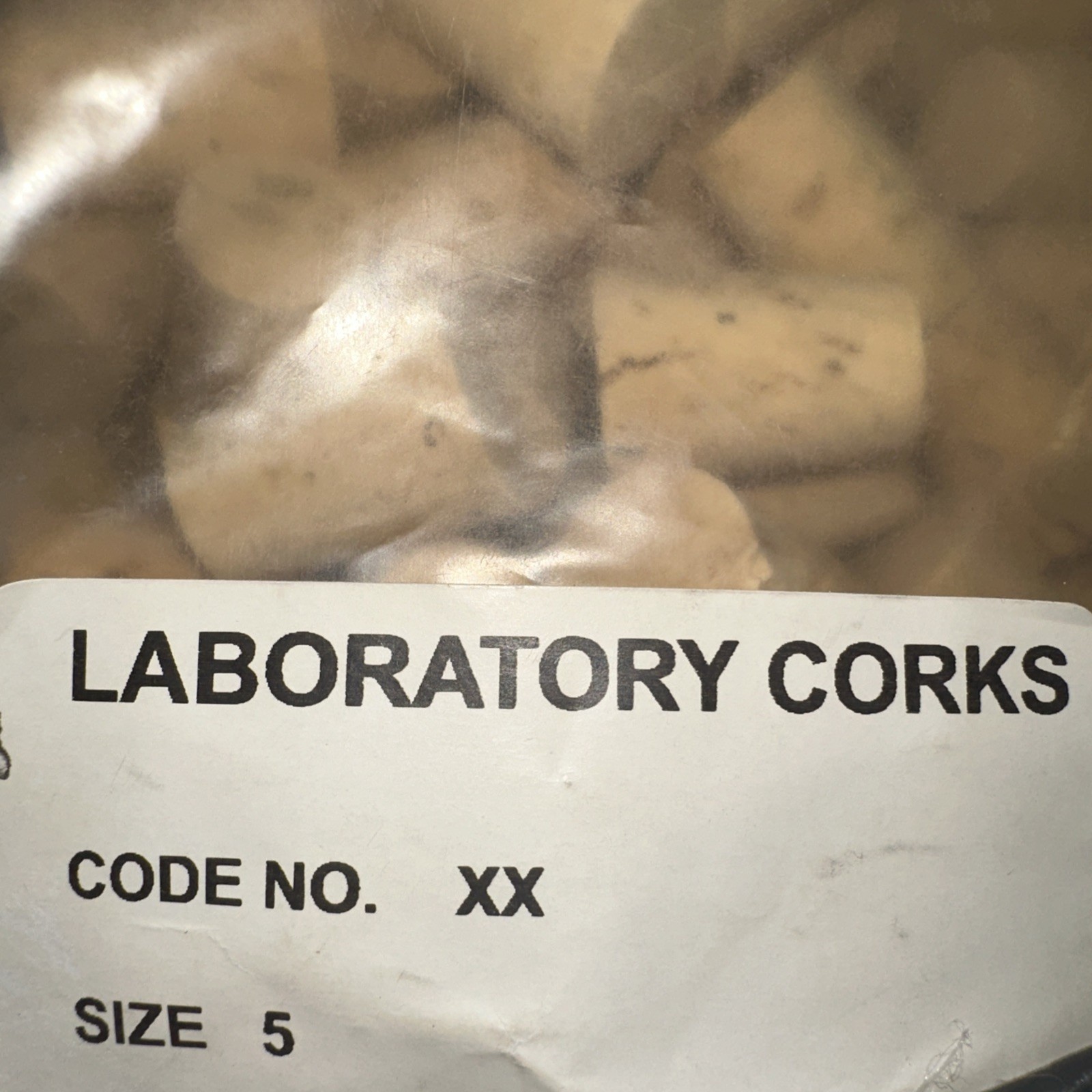 Wine Bottle Cork Stoppers Size #5 – Tapered Corks for Wine Bottles, Crafts, Lab