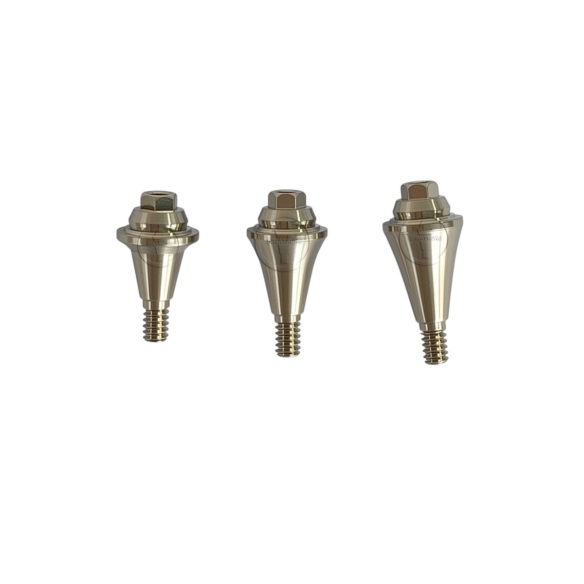 5 pcs Multi unit straight abutment fits to Nobel biocare platform NP/RP D4.8