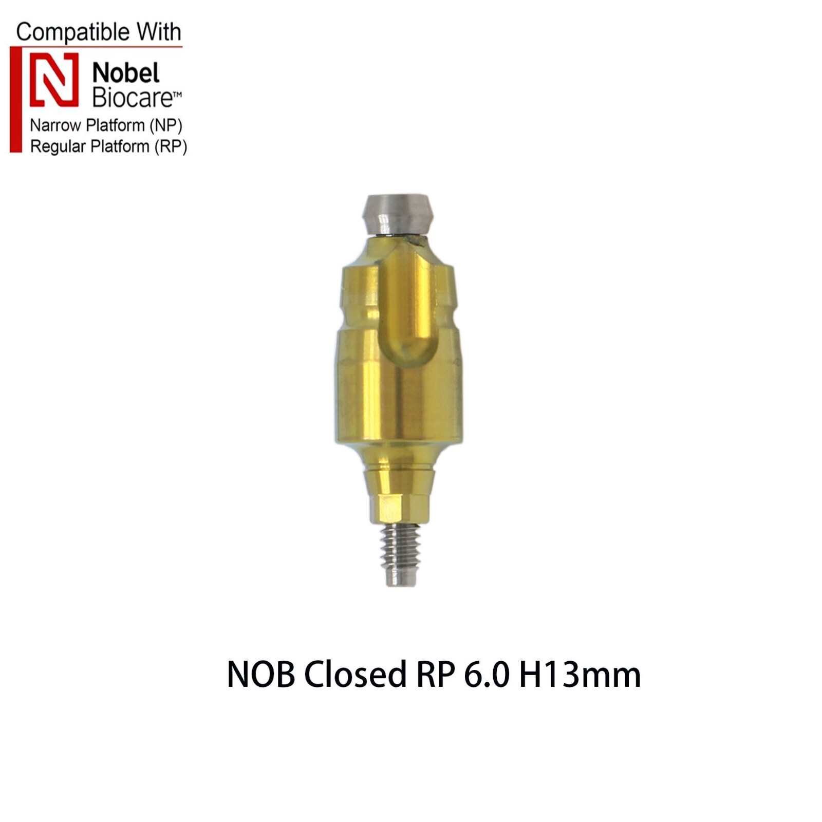 Dental Impression Coping Transfer Closed Tray For Nobel Biocare Implant Tool