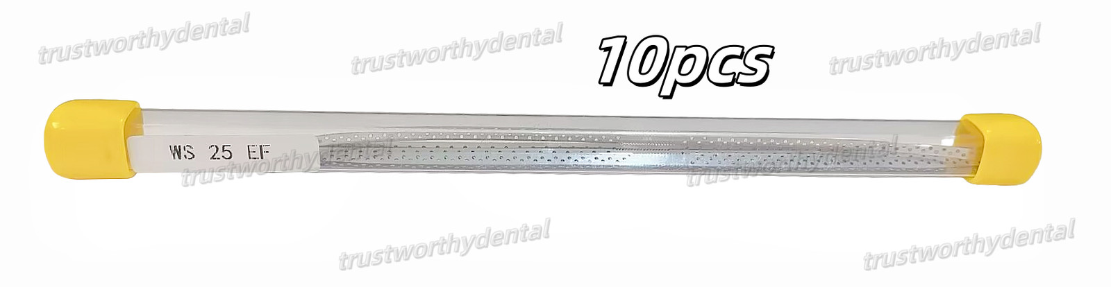 New 2.5mm Dental Single Side Diamond Finishing Strips Metal Polishing Sands
