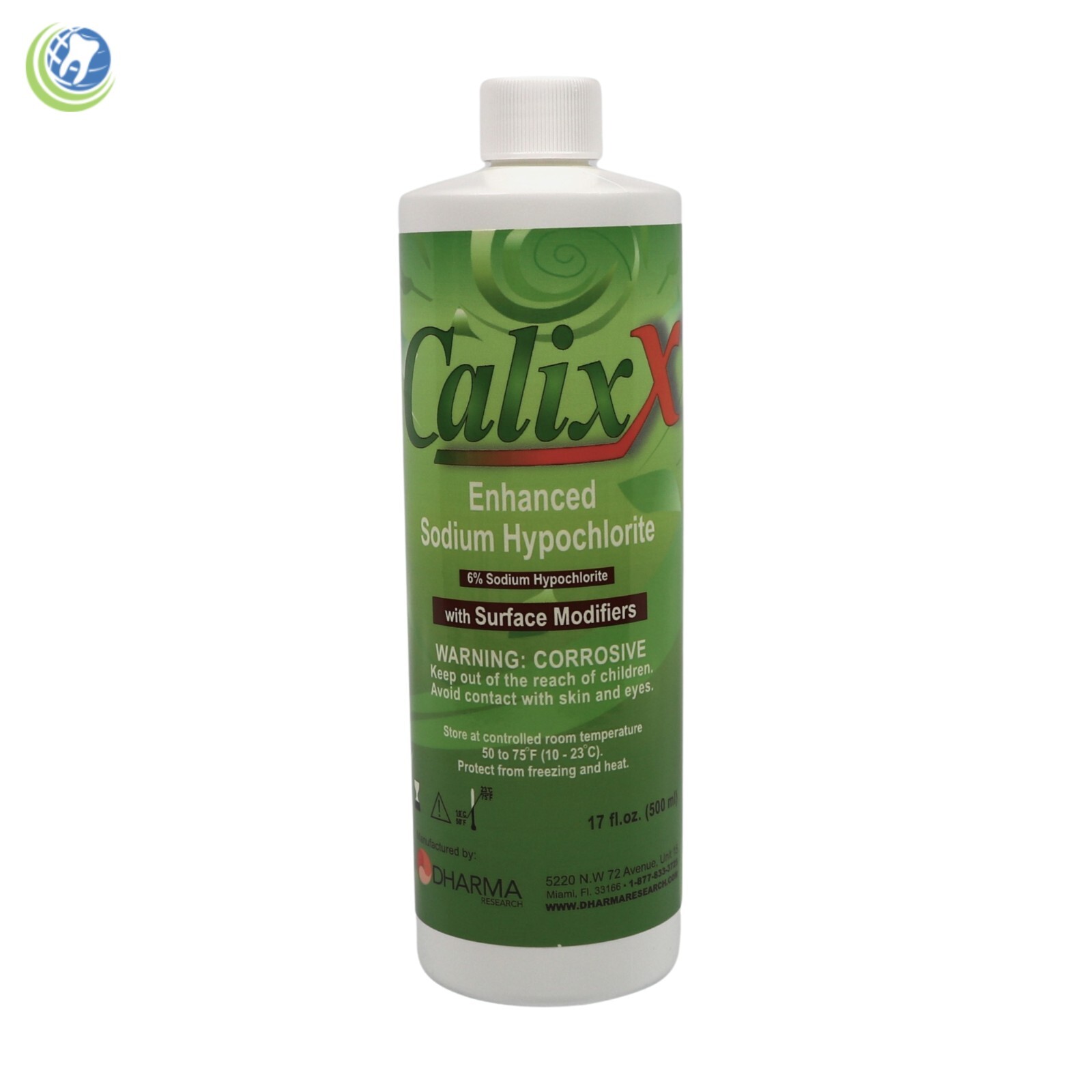 2x SODIUM HYPOCHLORITE SOLUTION 6% w/ Modifiers 17 oz. ROOT CANAL TREATMENT