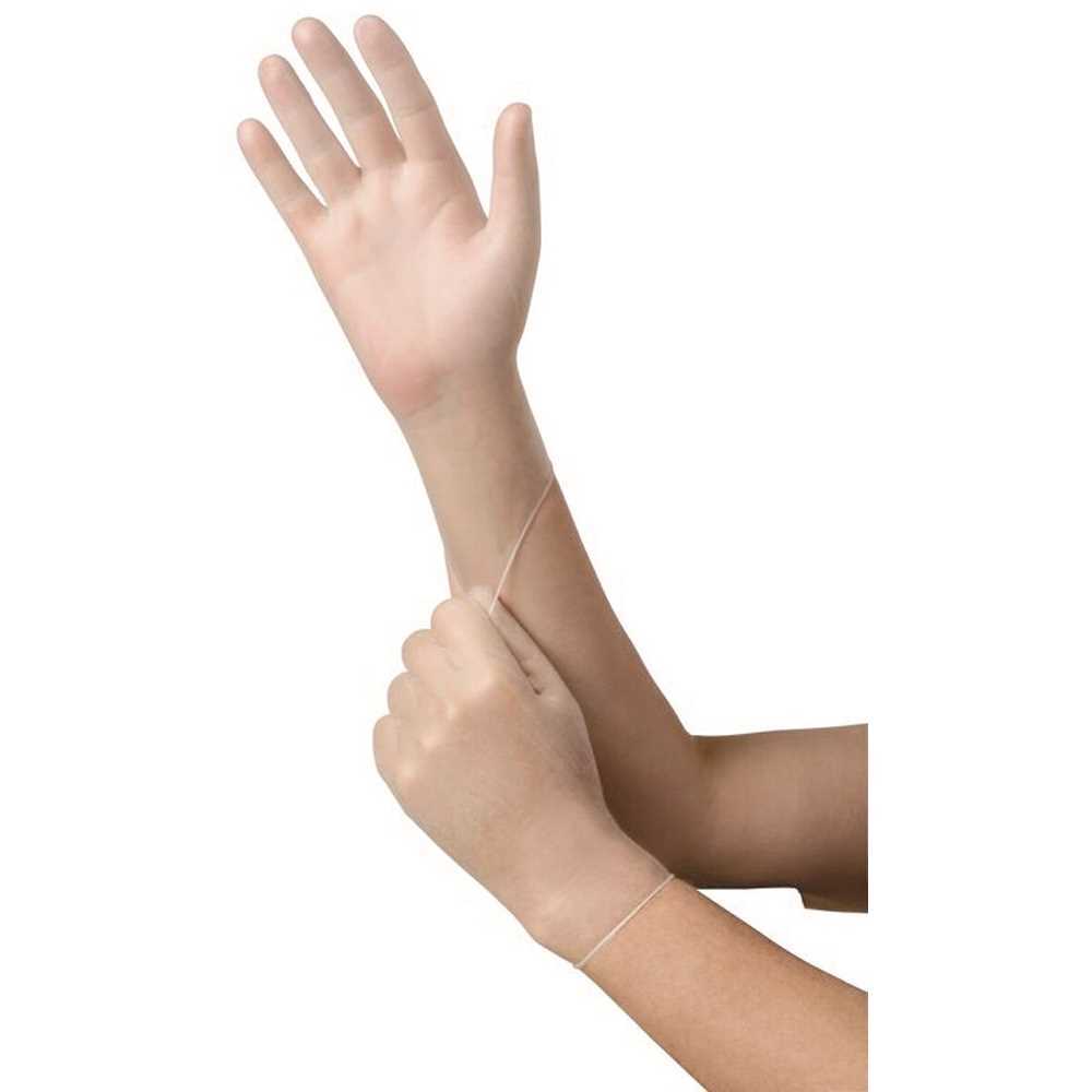 Ambitex Medium Synthetic Vinyl Powder-Free Gloves – pack of 100
