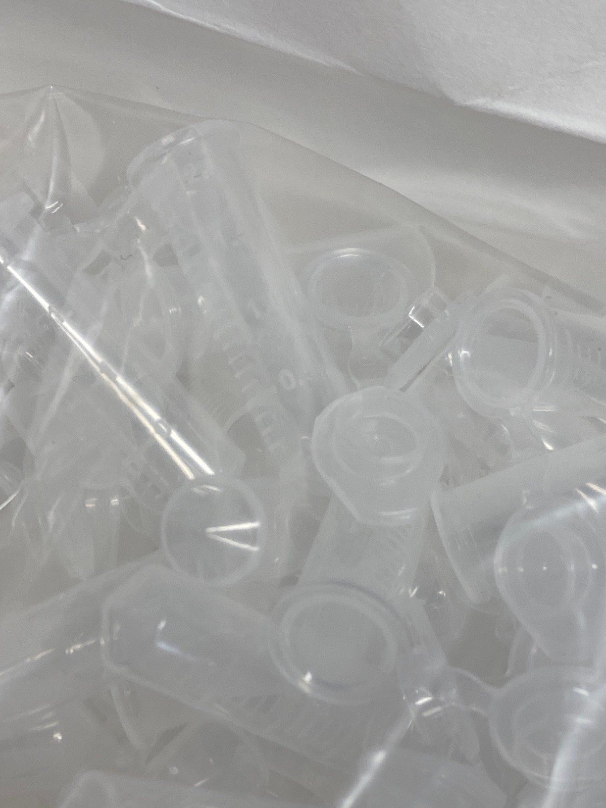 (1000) OLYMPUS 2mL Premium PP Clear Microcentrifuge MicroTubes w/Snap Cap 24-283