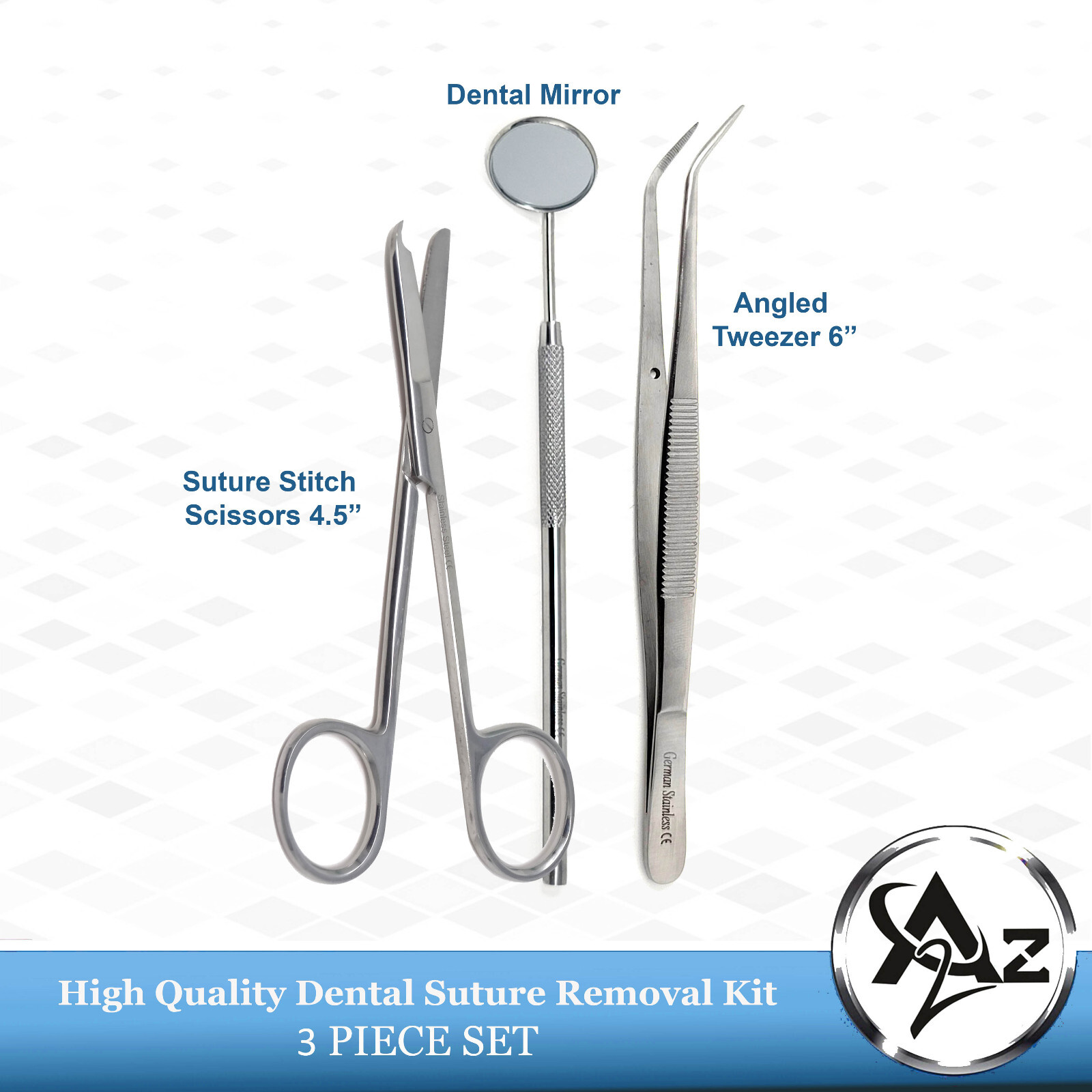 Surgical Suture Removal Dental Instruments Spencer Scissors Medical Tweezers CE