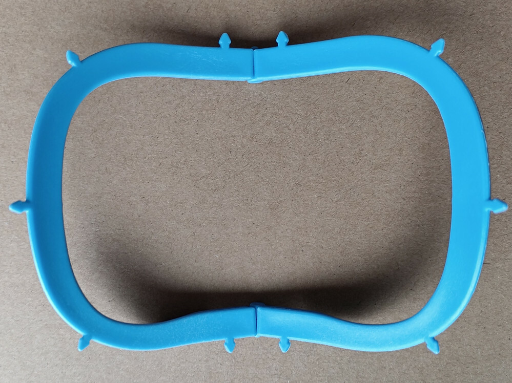 Dental Rubber Dam Frame Foldable Hager Style Sheets Holder for X-Ray Film 3Piece