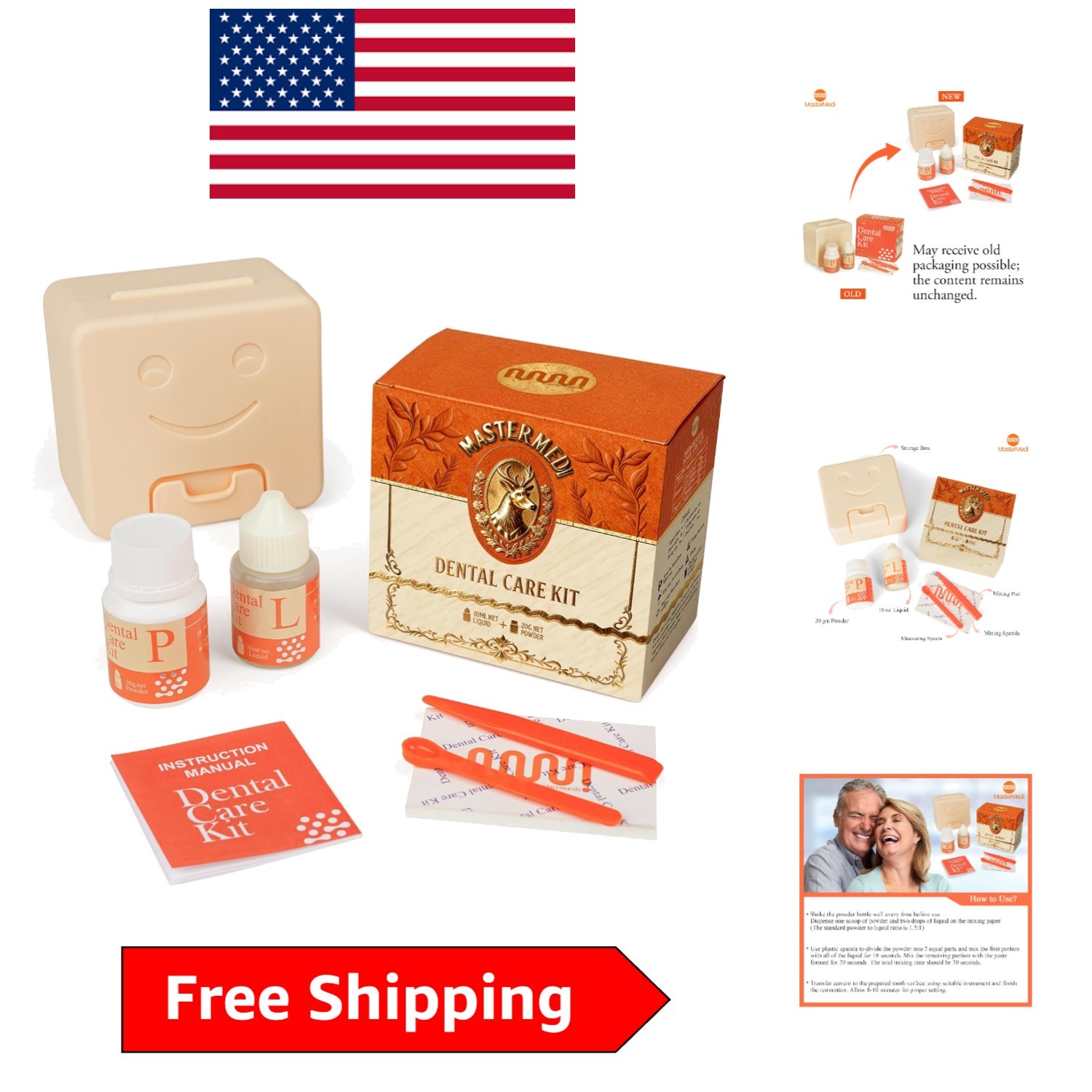 High Strength Tooth Filling Kit – Zinc Oxide Eugenol for Effortless Repairs