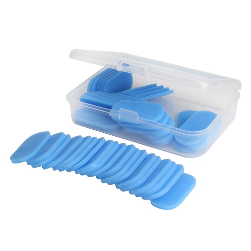 Dental Trays Blue Locate Guide Temporary Crown Thermoplastic Plate Wax Tablet