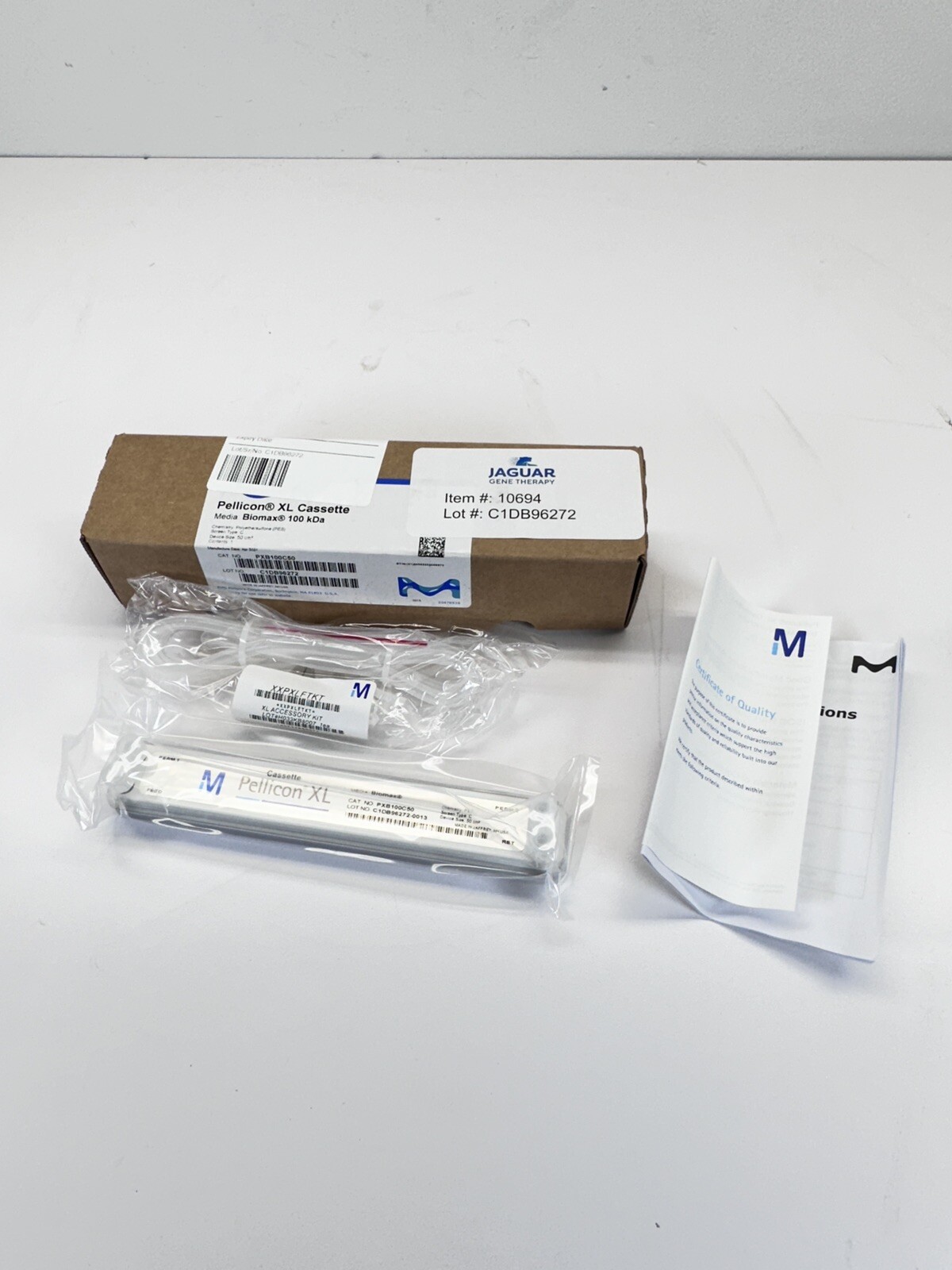 NEW Millipore PXB100C50 Pellicon XL Cassette with Biomax Membrane 100 kDa