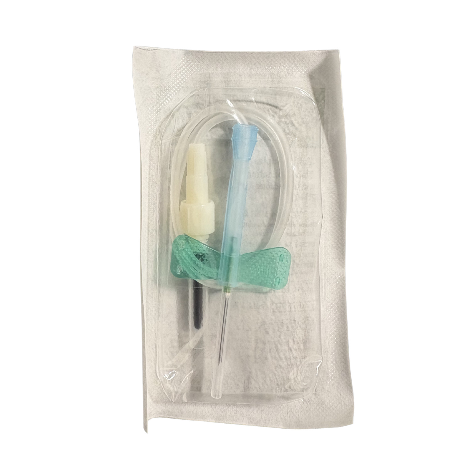 BluWing Advanced Safety Butterfly Needle with Luer Adapter, 21G, 50/pack