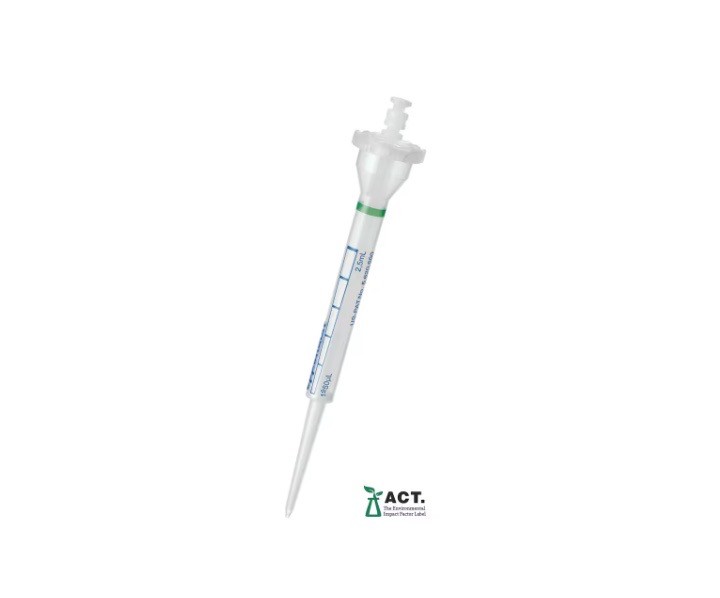 (100/Pk) EPPENDORF Combitips Advanced 2.5mL Plastic PCR Pipette Tips 0030089804