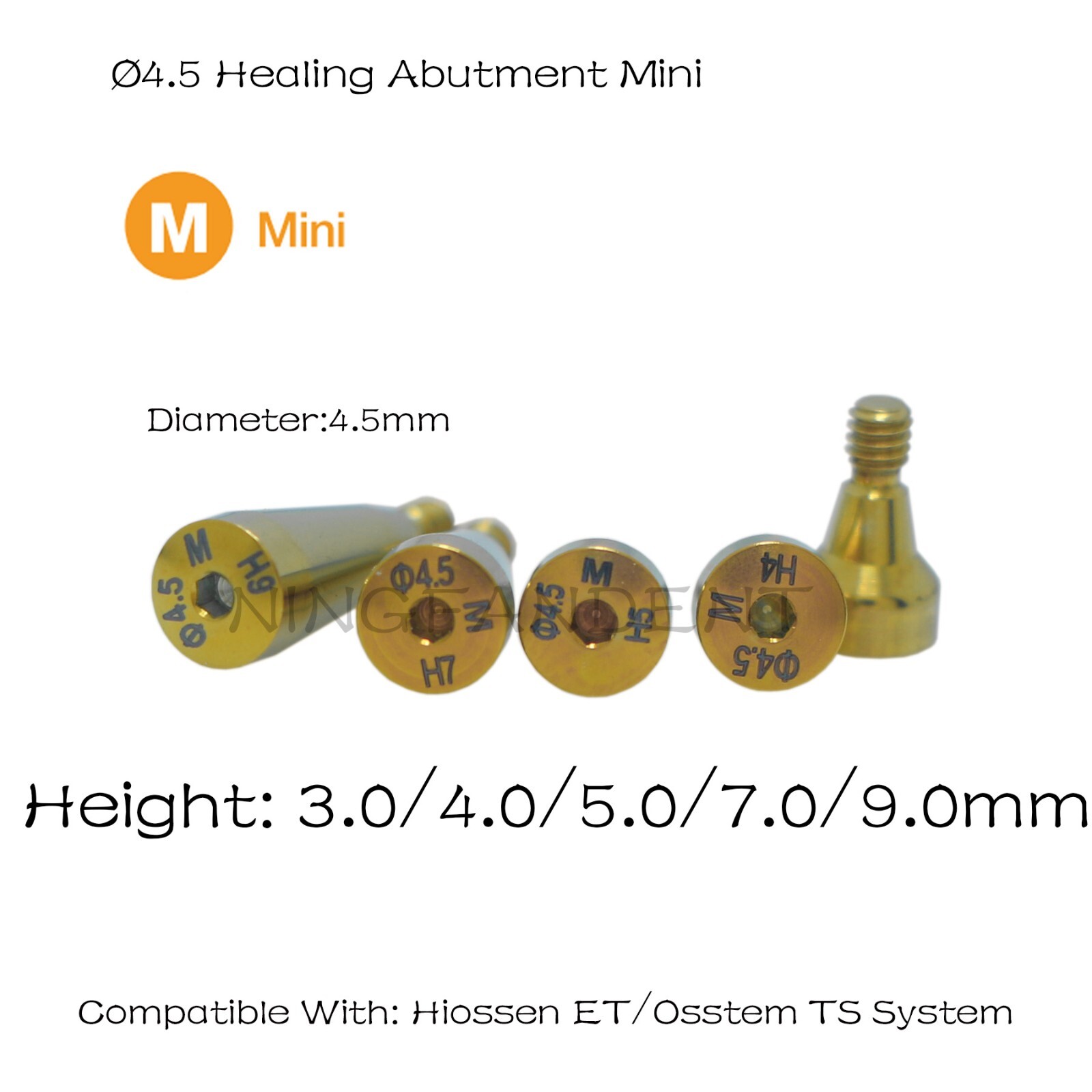 US Hiossen osstem Hex platform fits Regular/Mini Locator/Healing Abutment Analog