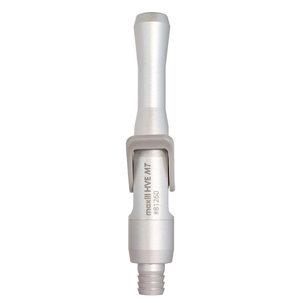 Maxill HVE MT High Volume Evacuator Valve, Metal Tip, Single Valve