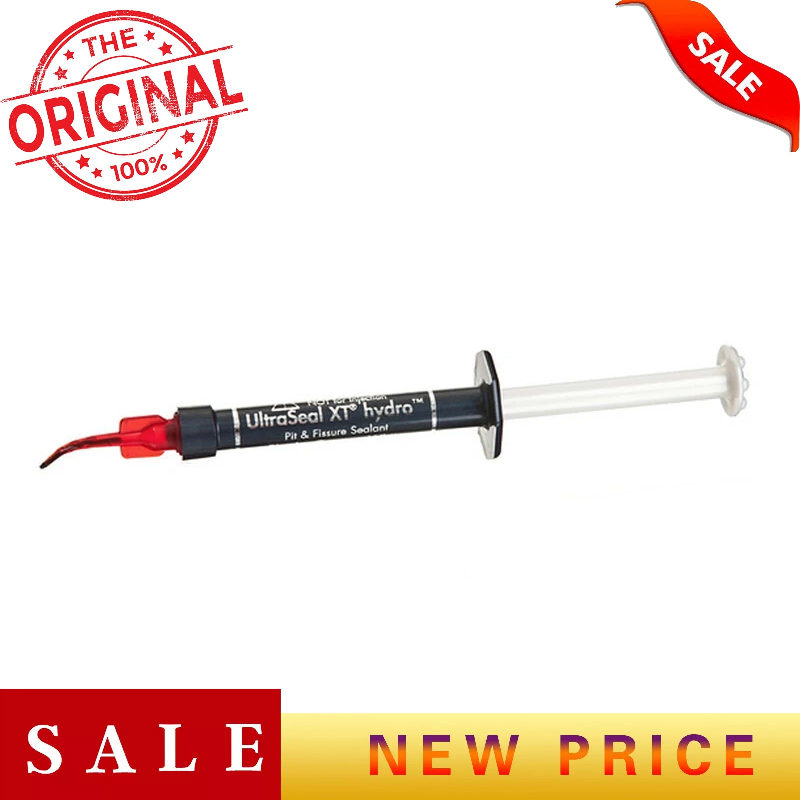 Ultradent 3534 UltraSeal XT Hydro Light Cure Opaque White 1.2 Syringes mL