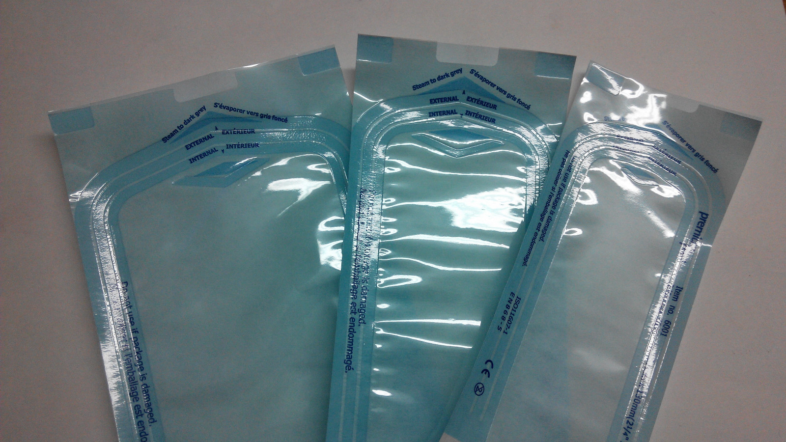 Self Seal Sterilization Pouches 2000 Pieces 2 1/4″ x 5″ Dental Medical Tattoo
