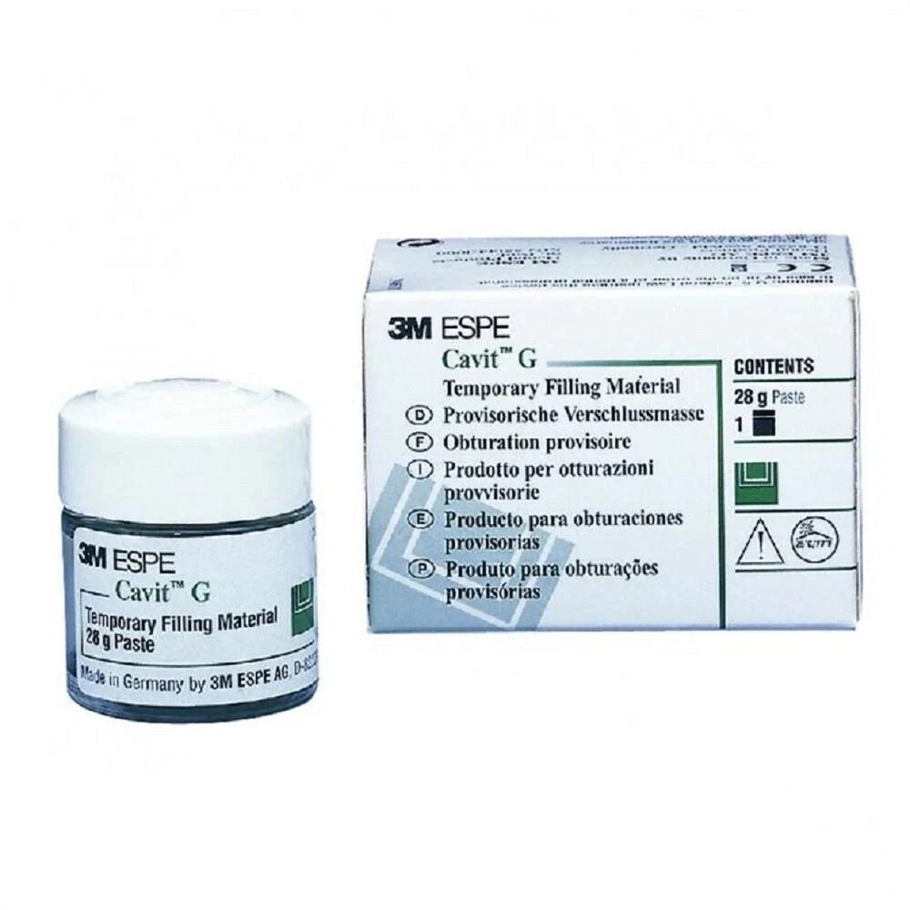 Dental Cavit G Temporary Filling Material 28 gm pack Free II Ship