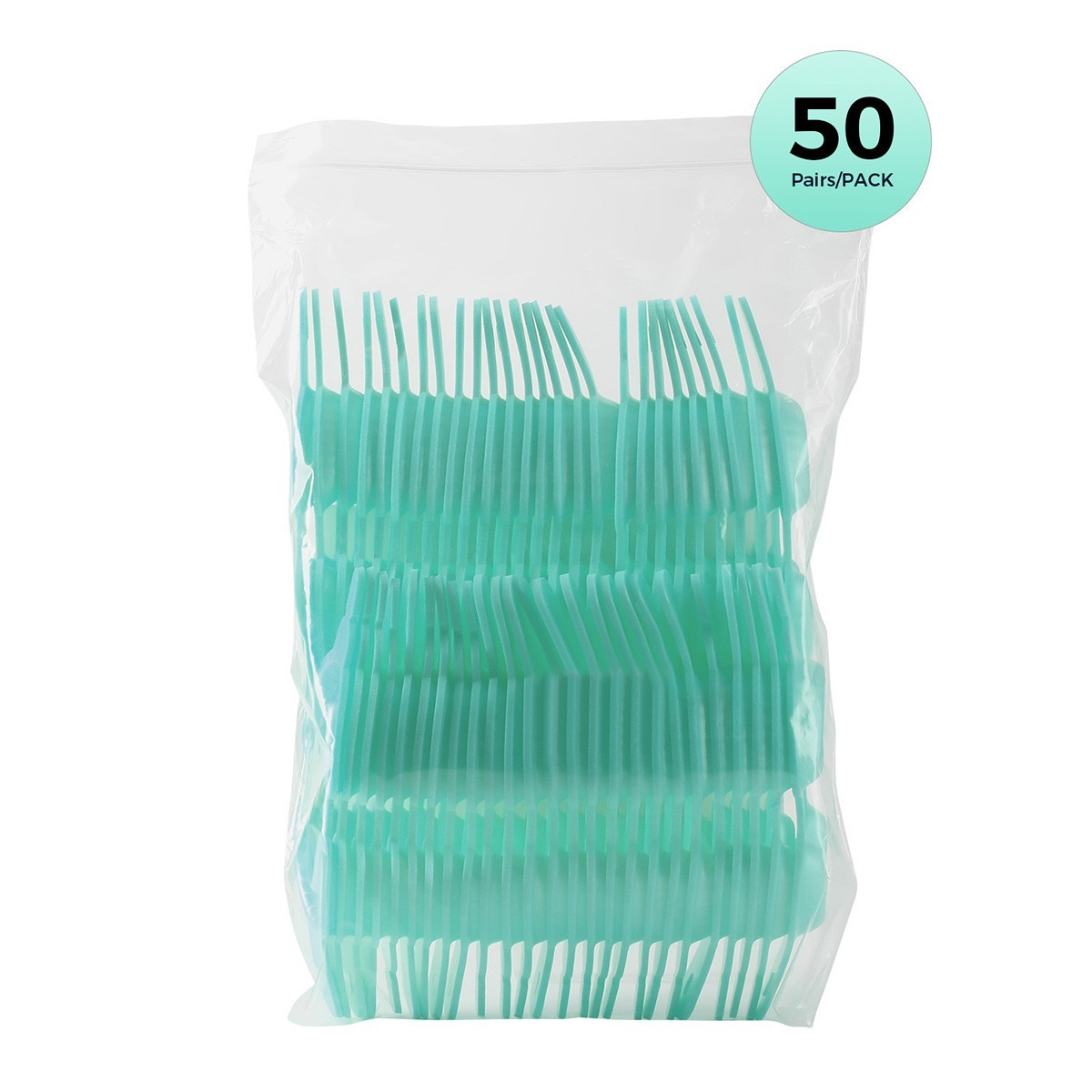 50Pcs/PK Disposable Dental Fluoride Foam Trays Dual Arch Trays Gel/Foam S M L