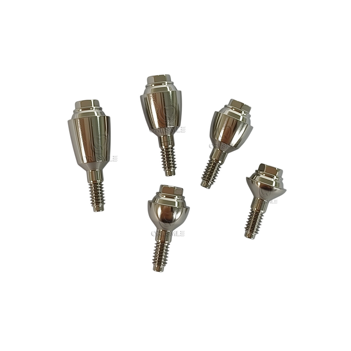 1 pcs Straight abutment for Multi unit fit to MIS Seven platform D4.8