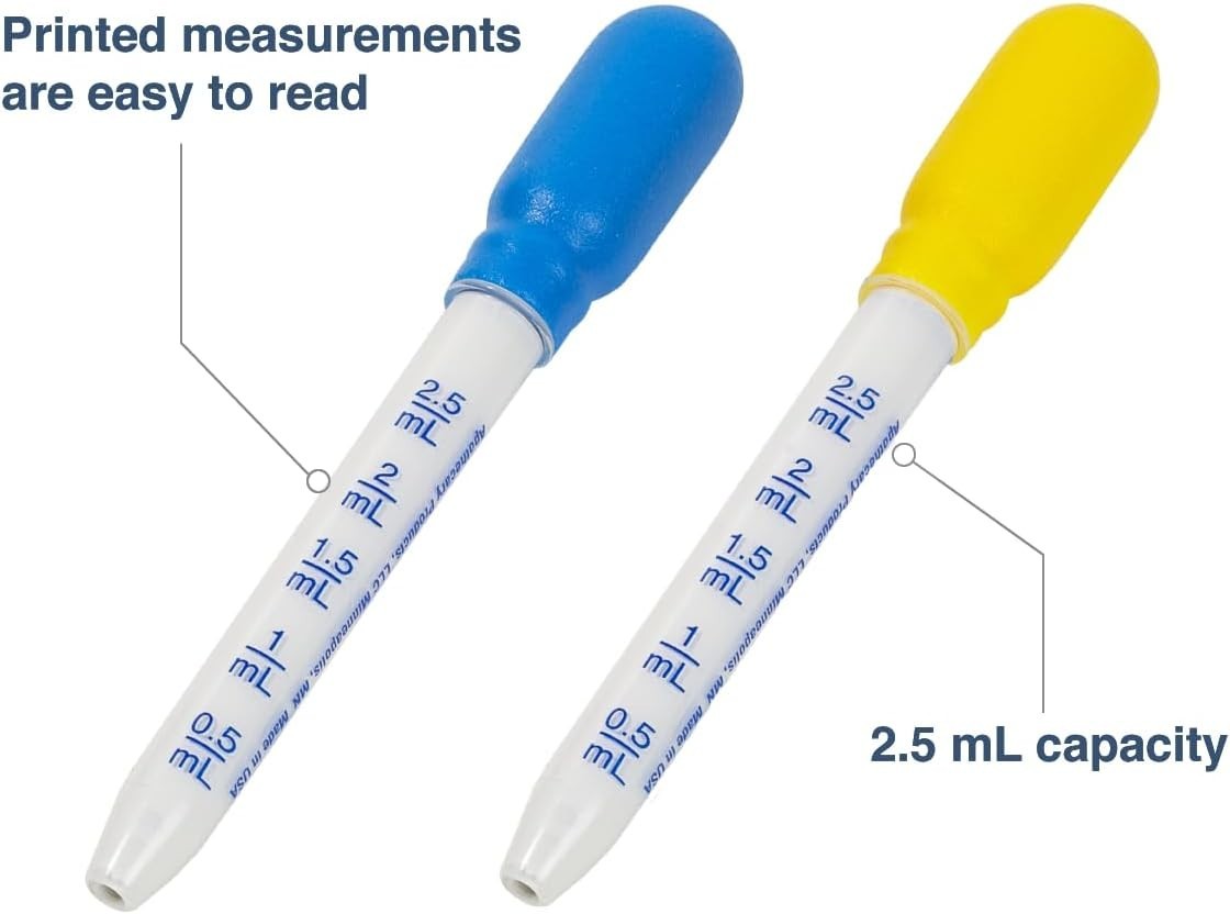 Durable 2.5mL Kids Medicine Dropper – Perfect for Safe Liquid Measurement