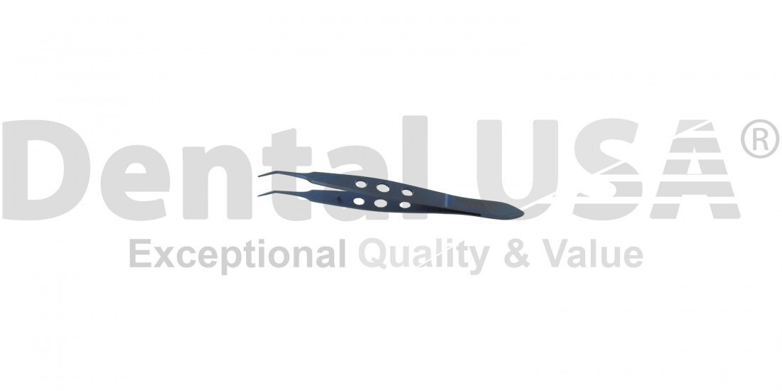 Dental USA TITANIUM, MICRO SURGICAL TISSUE FORCEP CVD 110mm NON SERRATED (x2)