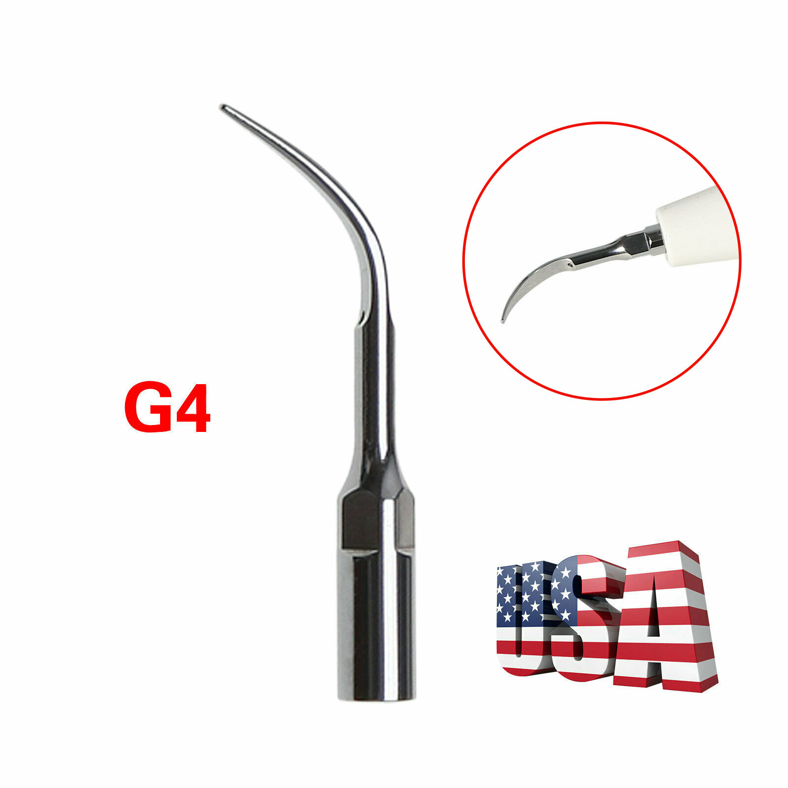 10Pcs Dental Ultrasonic Piezo Scalling Tips Fit EMS SKYSEA Scaler Handpiece