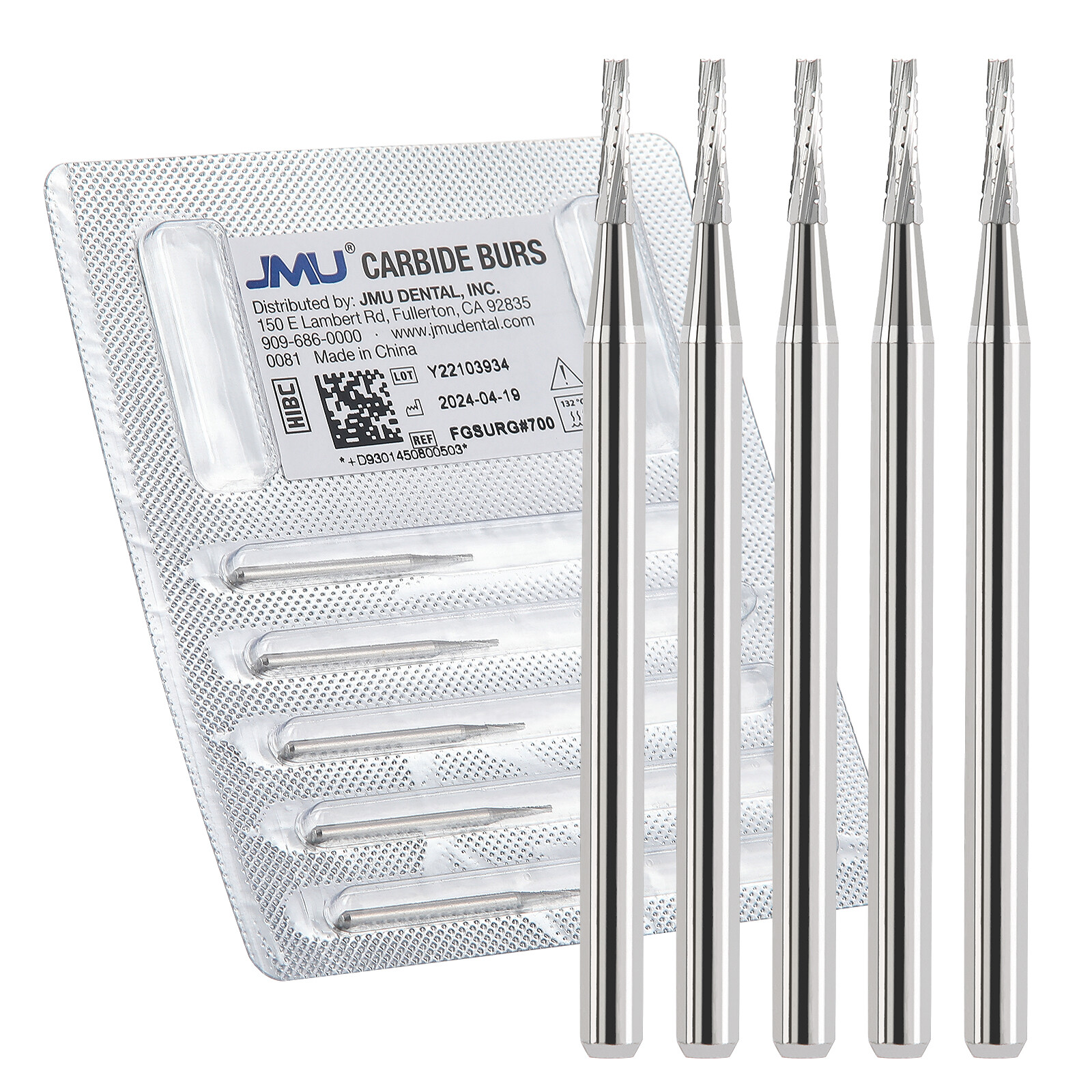 Dental Burs Carbide Surgical High Speed Taper Fissure Crosscut FG SURG 700/1/2