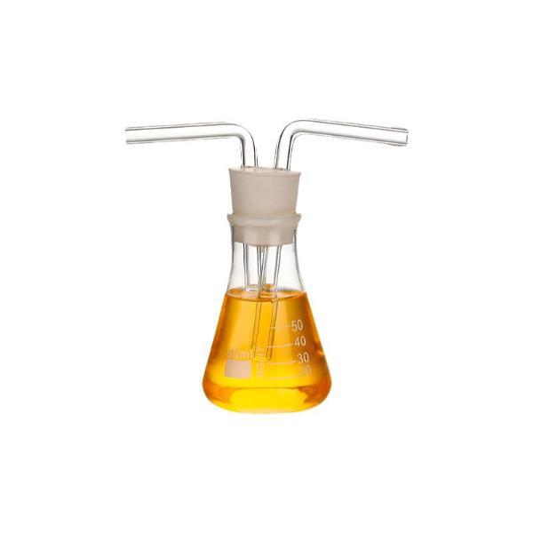 Triangle Gas Washing Bottle 100ml-2000ml Lab Supply Glassware Erlenmeyer Flask