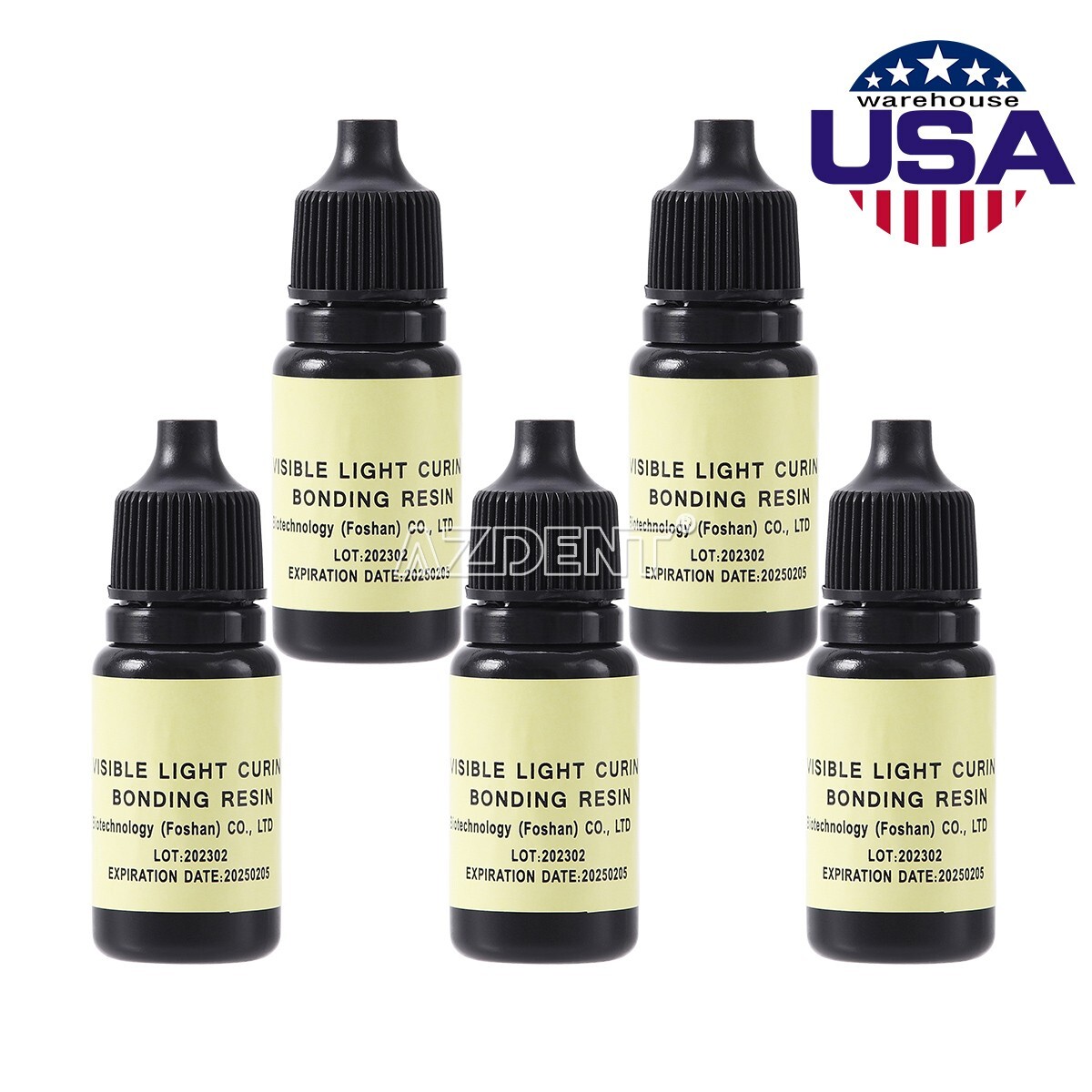 Dental Visible Light Cure Dentin Enamel Resin Bonding Adhesive 5ml