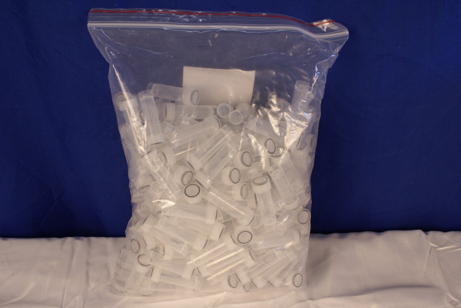 200 Cryovial Tube 5 ml Self Standing Transport Tube with Screw Cap Sterile Clear