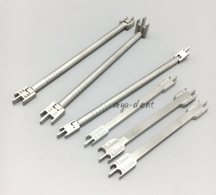 Dental Instruments Bracket Positioning Height Gauge Brace Locator Positioner