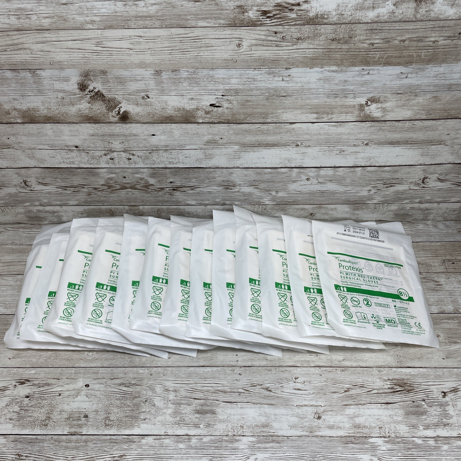 *13 Pair* Cardinal Health Protexis PI Neu-Thera Surgical Glove Size 8.5