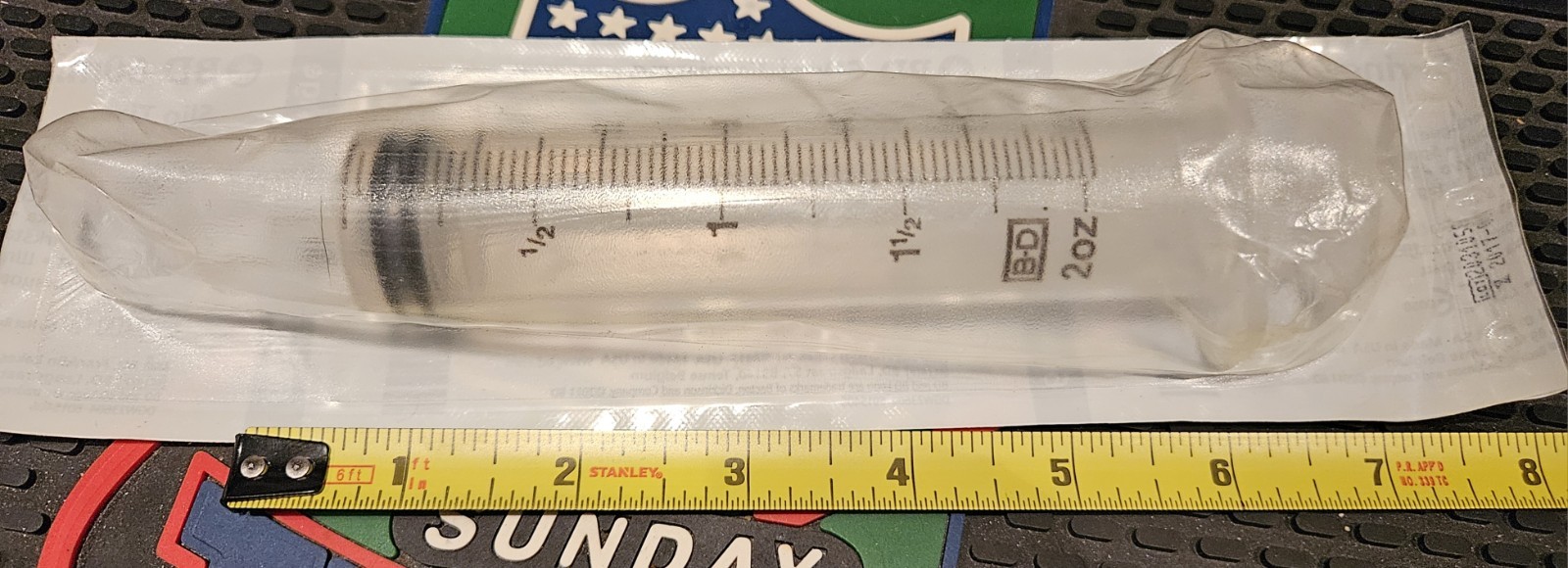 BD 60 ML Syringes Lot of 5 Sealed New In Package No Box 60ml Slip Tip Syringe