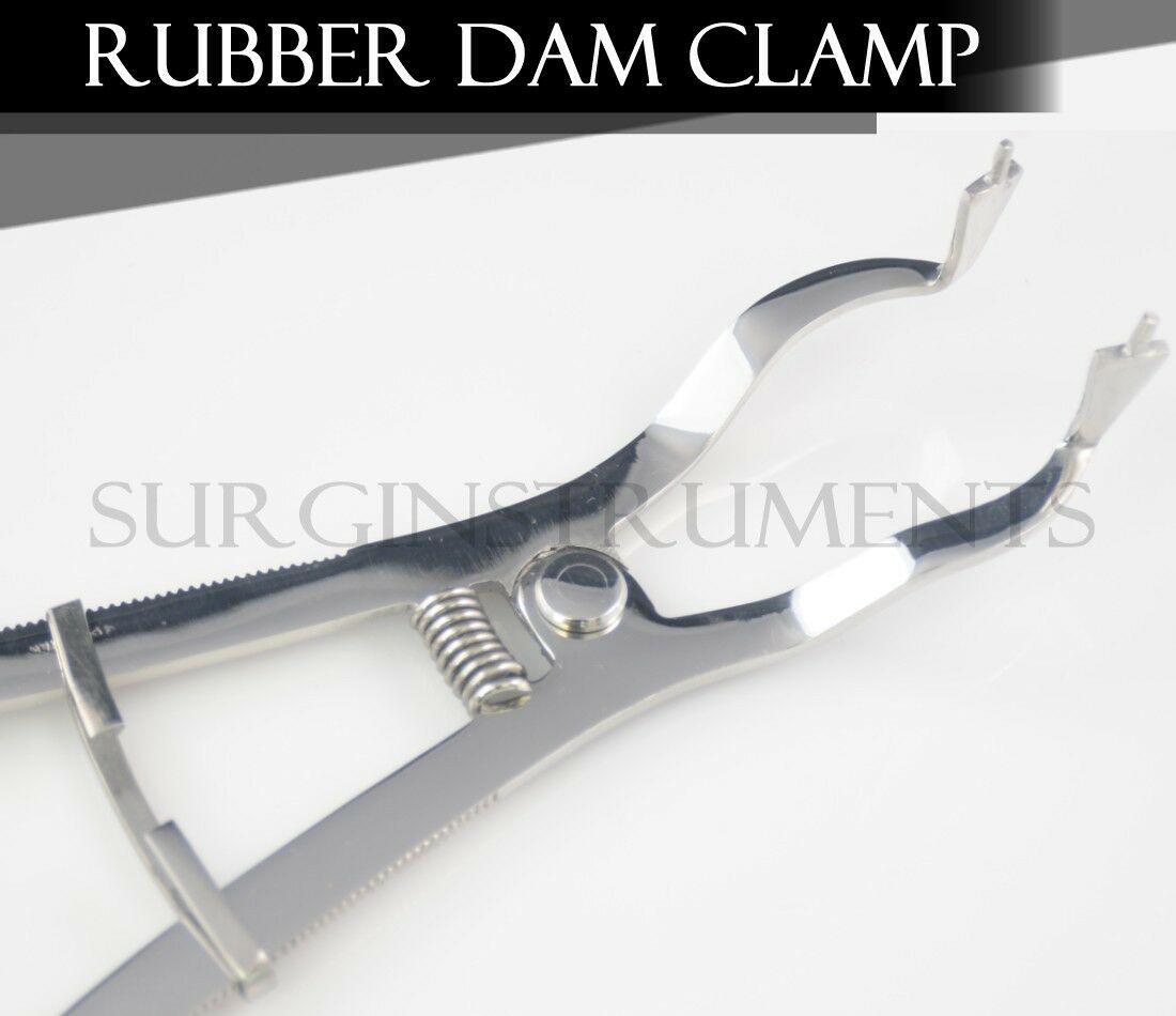 Dental Rubber Dam Clamp Endodontic Surgical Instruments Stainless German Grade