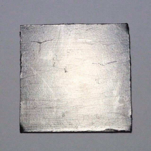 Graphite Sheet / Foil 99.99% Pure Element 6 C Chemistry Sample 2×2 Square