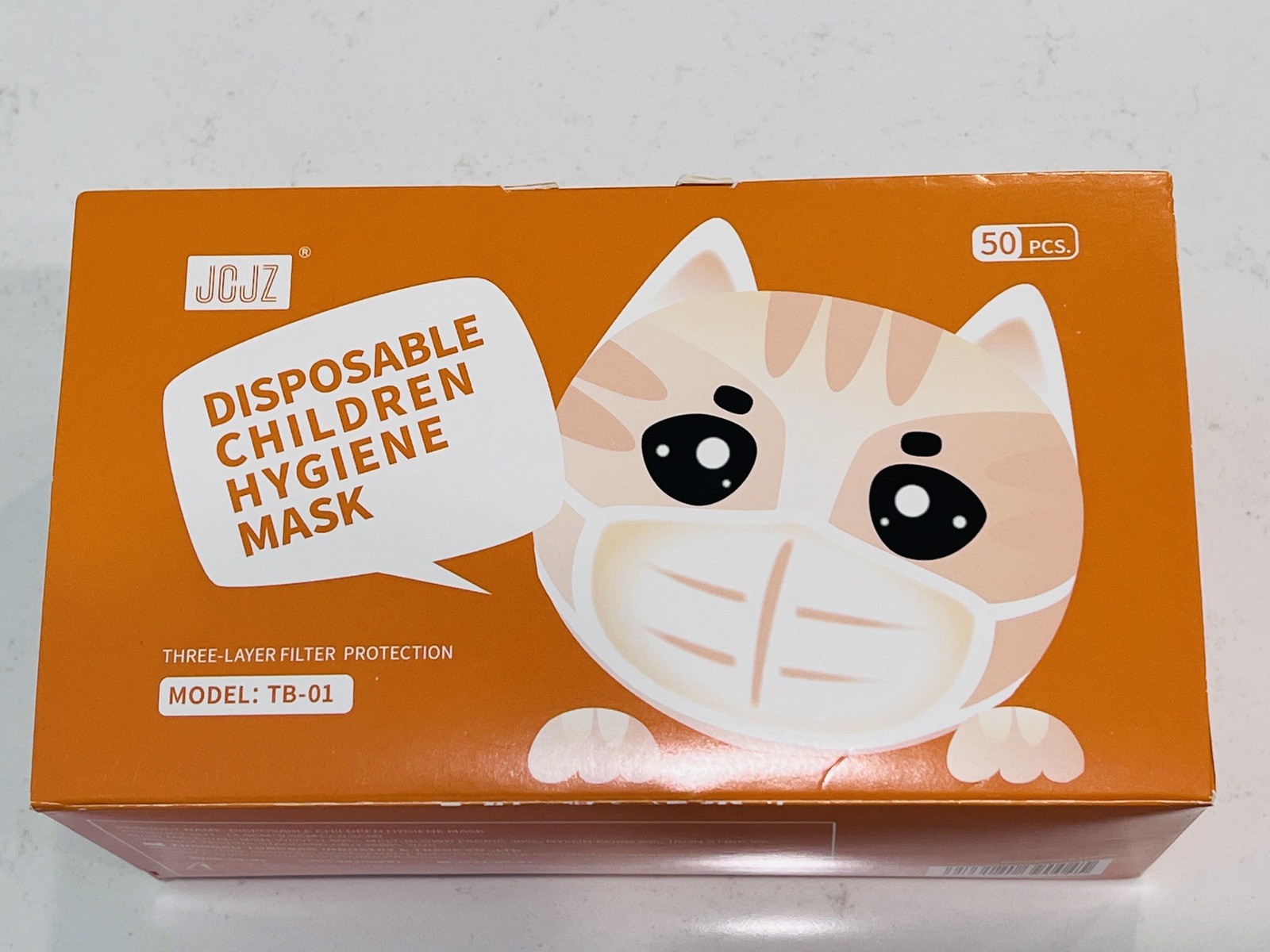 BYD Care 3 Ply Single-use FACE MASK for Children