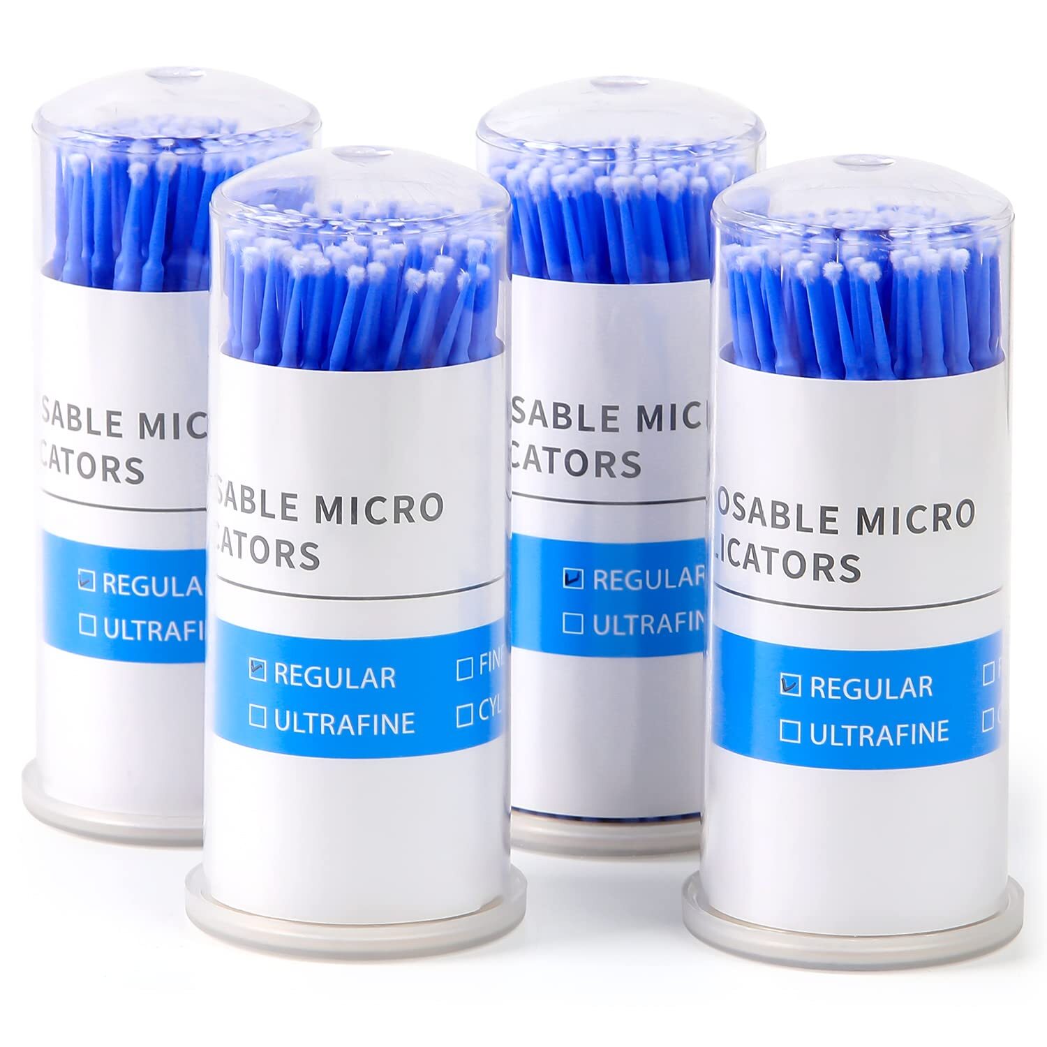 400x Microbrush Applicator Tips Dental Micro Brush Regular / Fine / Ultrafine