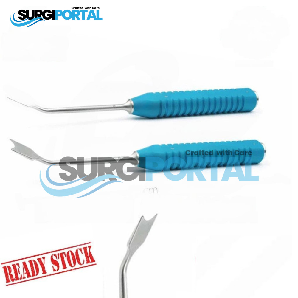 2x Bone Pelvic Osteotomy Chisel Curved 15,20mm x 30cm Orthopedic Instruments