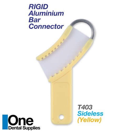 Dental Disposable 3-In-1 Impression Sideless Trays Rigid Connectors 3 Boxes