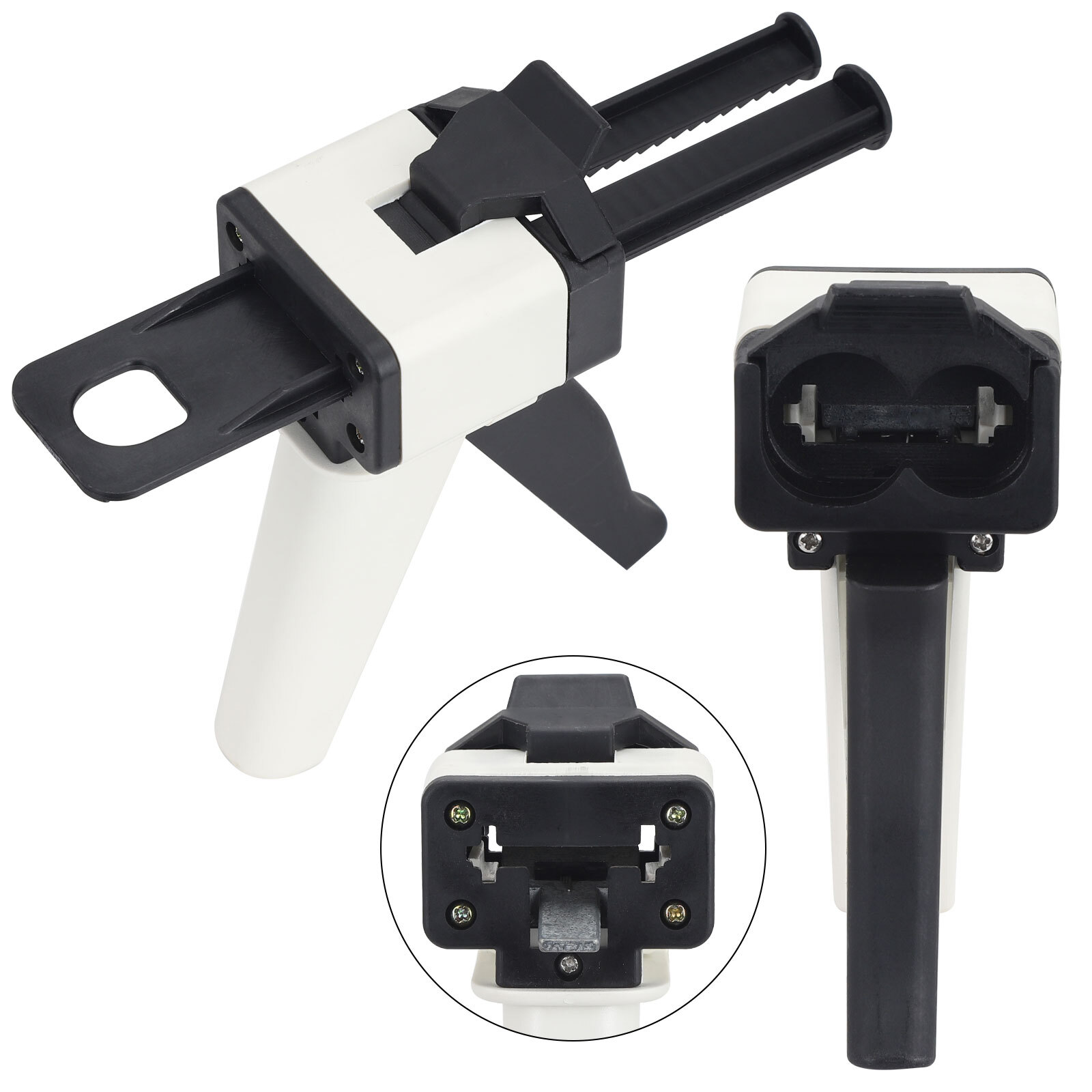 1:1 / 2:1 Ratio Dental Impression Mixing Dispenser Dispensing Caulking Gun 50ml