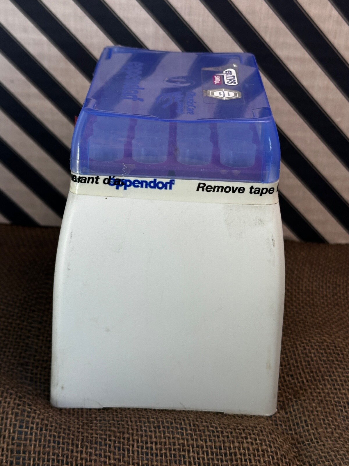 ?? Eppendorf epT.I.P.S. 5000µL – 24 Count in Case – Lab Pipette Tips ?? NEW