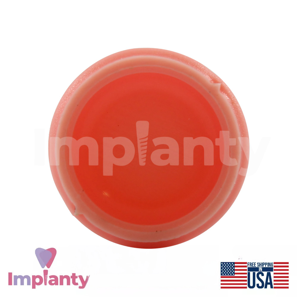1x Dental Straight Lock Attachment Soft Silicone Set Slim Platform Int Hex