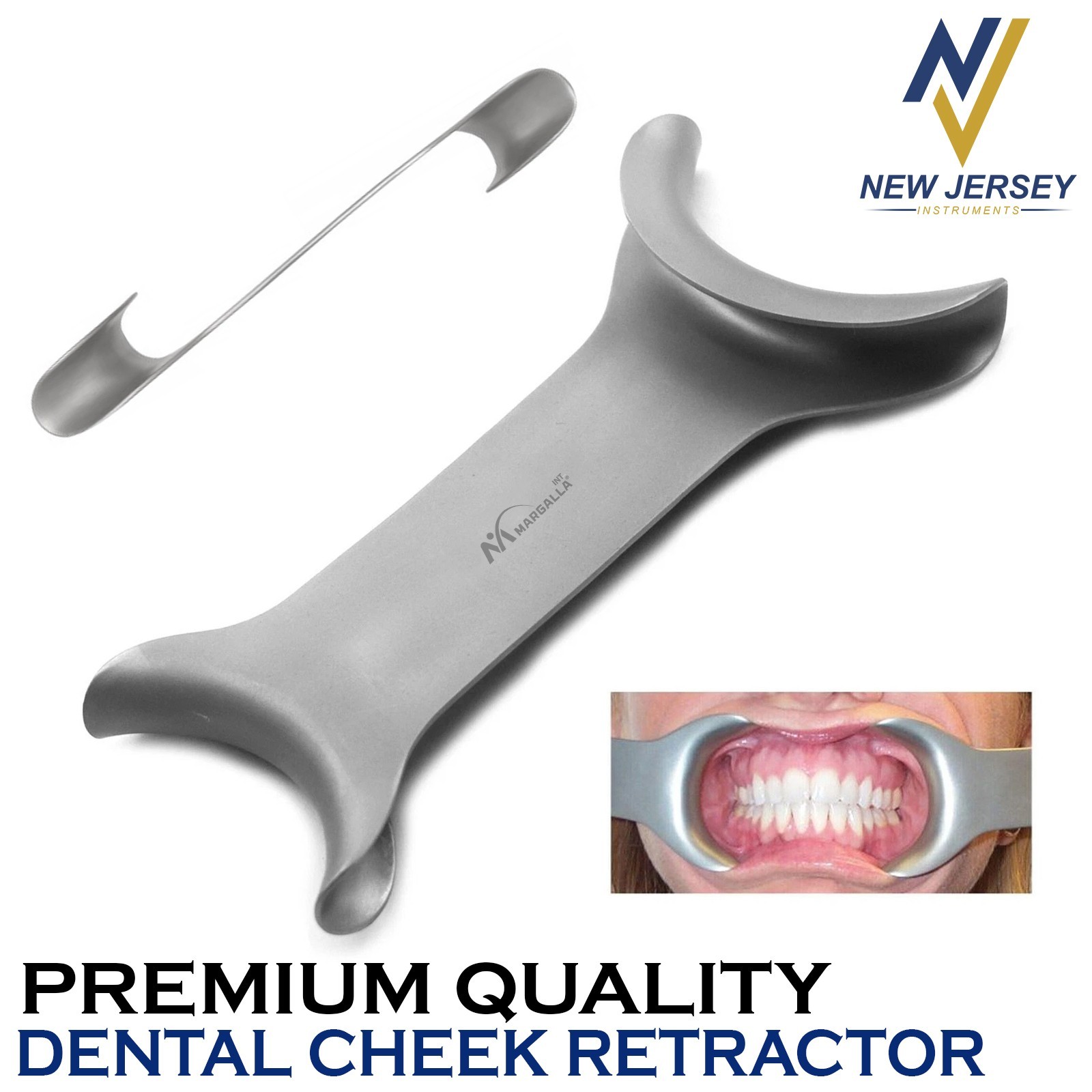 Dental C-shape Cheek Retractor Teeth Whitening Mouth Opener Mouth Spreader Lip S
