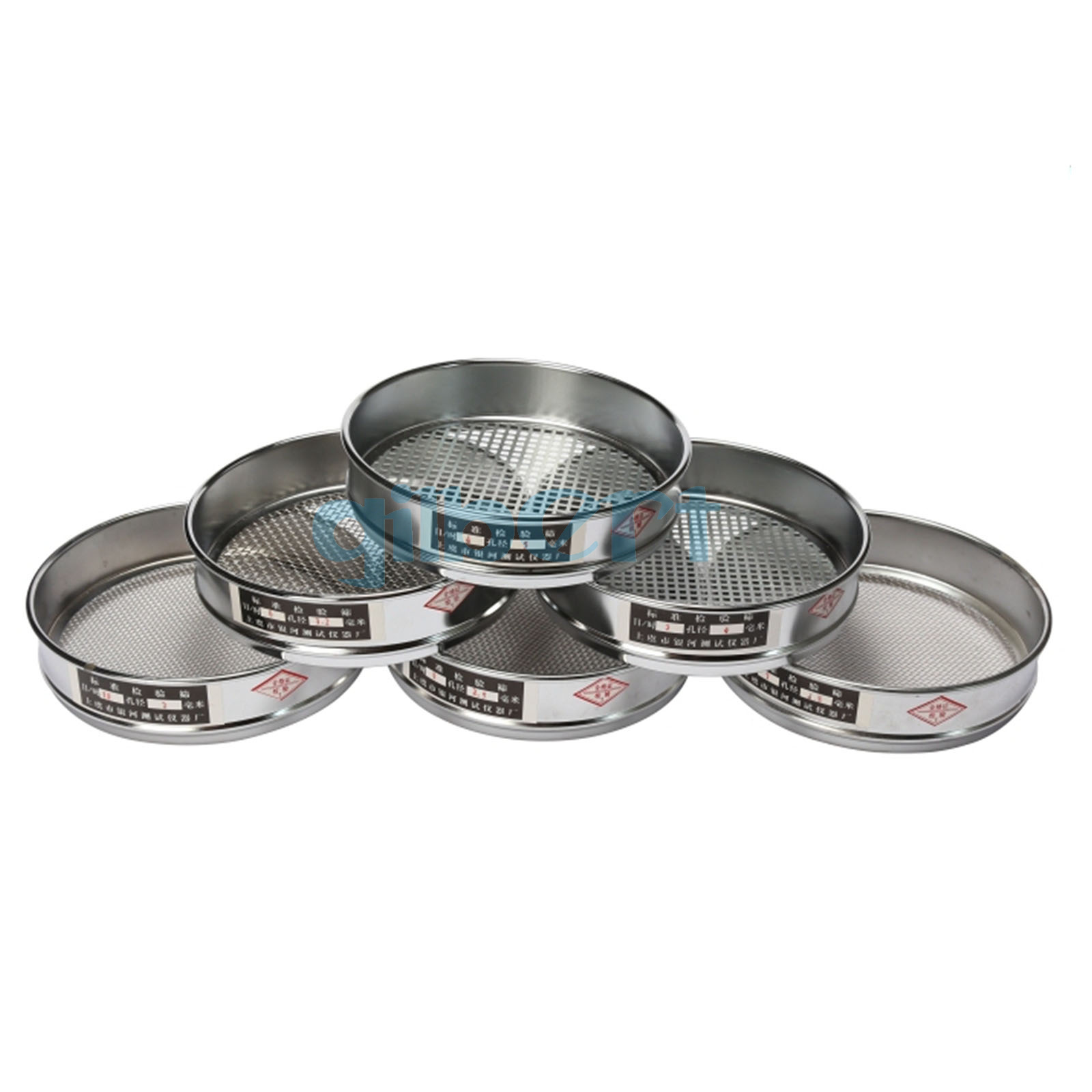 4-110 Mesh 5-0.135mm Aperture Lab Standard Test Sieve Stainless Steel 200mm Diam
