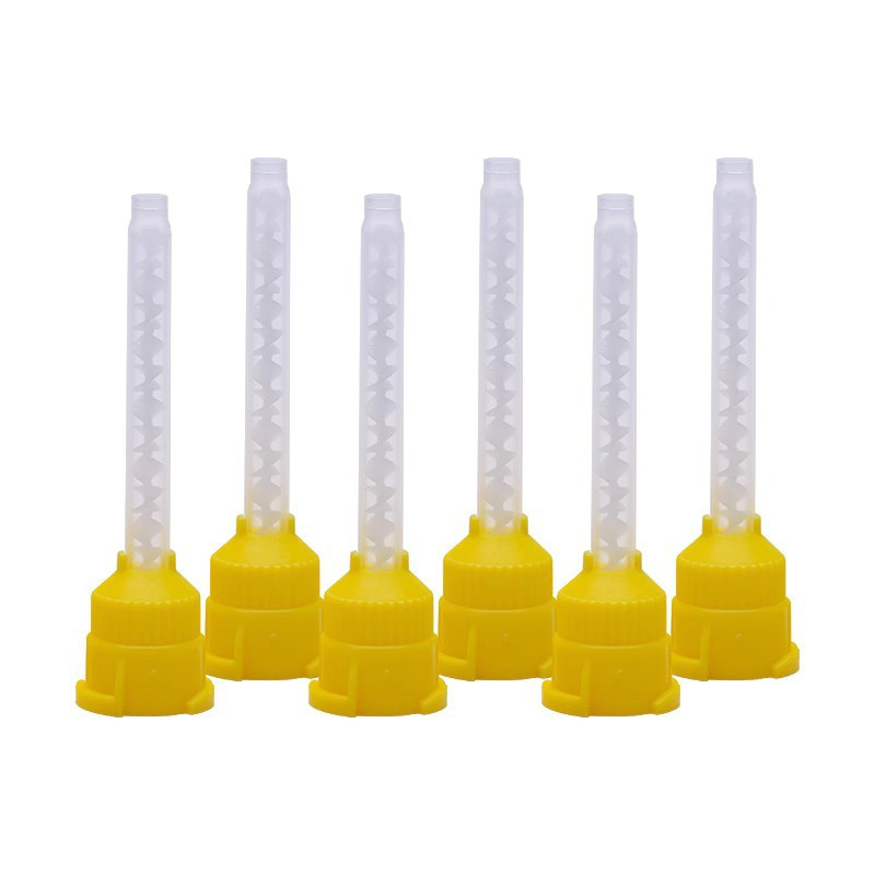 100Pcs Dental Disposable Impression Mixing Tips Temporary Cement HP Mixing Tips