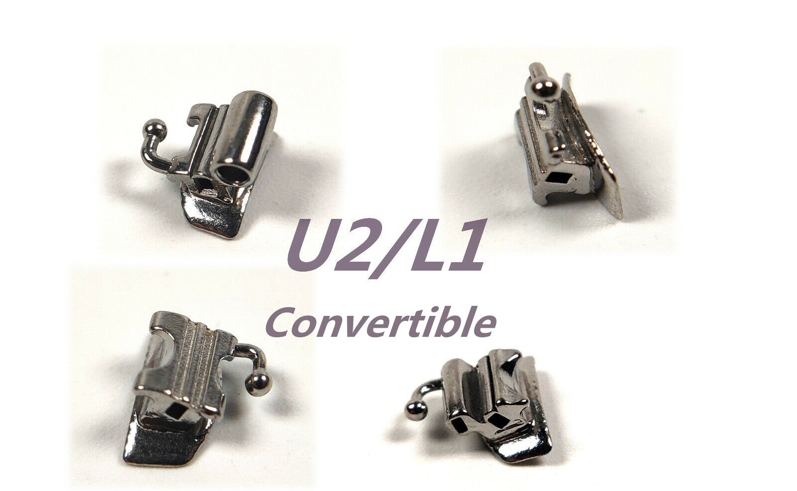 Dental Orthodontic Buccal Tube Conv/Non-Conv 1st/2nd Roth/MBT/Edgewise 022/018