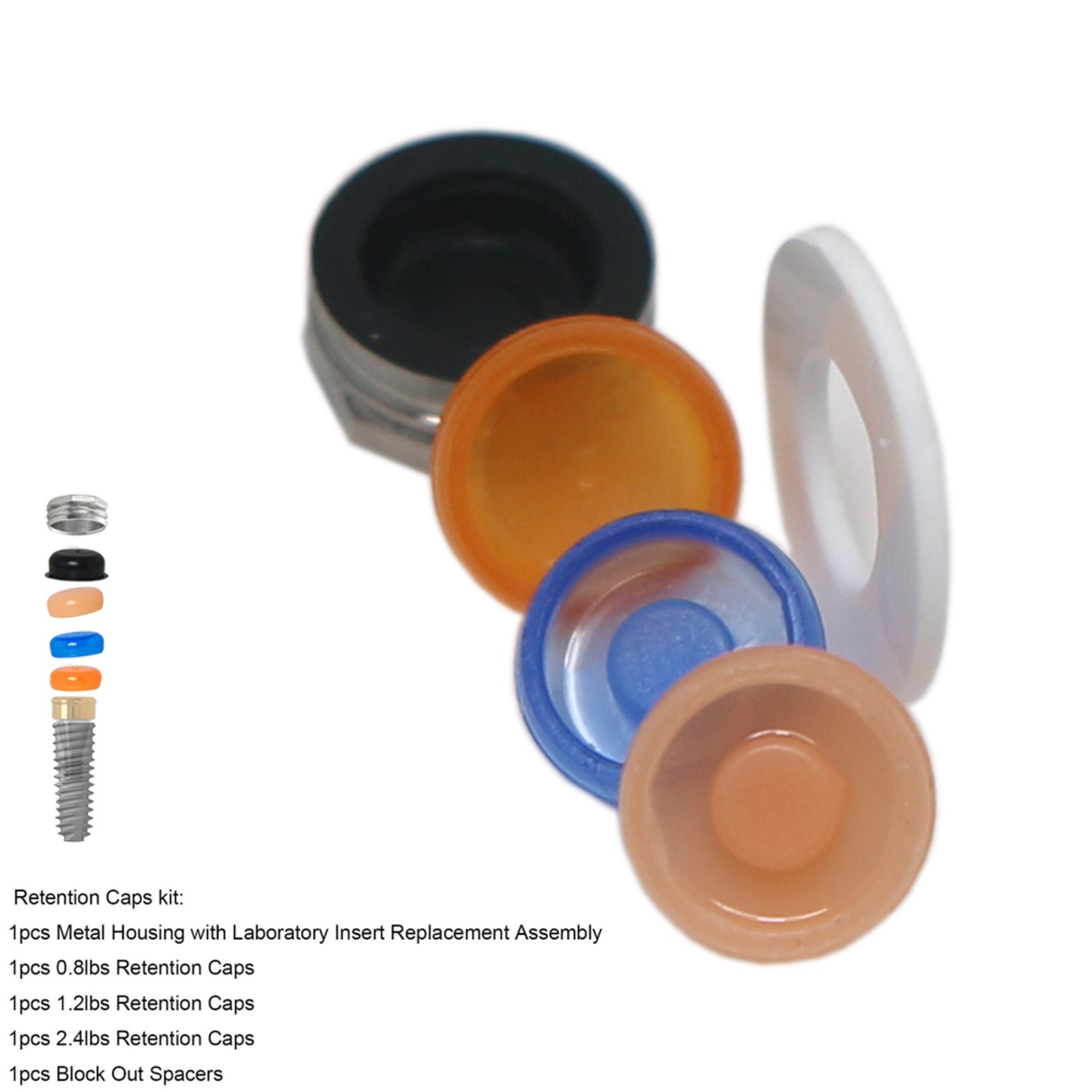 US Dio Overdenture Locator Abutment​ compatible With DlO UF(ll) Fixture Regular